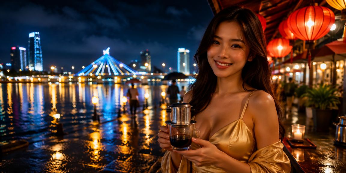 Quán cà phê sang trọng với không gian VIP tại Đà Nẵng